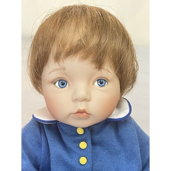 1995 Ashton-Drake Galleries Porcelain Baby Boy Doll by Dianna Effner #3103FE - Picture 2 of 10